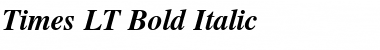 Times LT Bold Italic