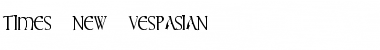 Download times new vespasian Font