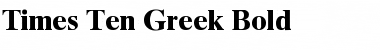TimesTenGreek Upright Font