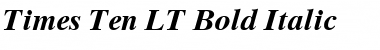 TimesTen LT Roman Bold Italic