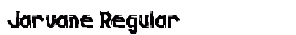Jarvane Regular font free download