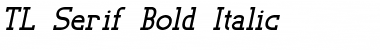 TL Serif Font