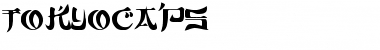 TokyoCaps Regular Font