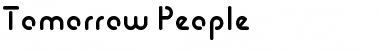 Tomorrow People Regular Font