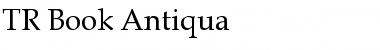 Download TR Book Antiqua Font