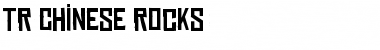Download TR Chinese Rocks Font