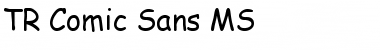 TR Comic Sans MS Regular Font