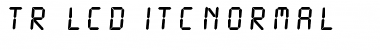 Download TR LCD Font