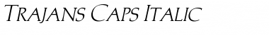 Trajan'sCaps Italic