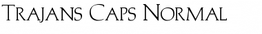 Trajan'sCaps Font