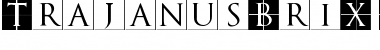 TrajanusBriX-Invers Regular Font