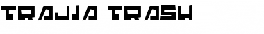 Trajia Trash Font