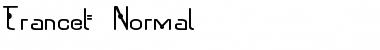 Trancet Normal Font