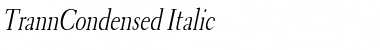 TrannCondensed Font