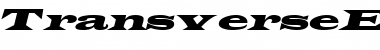 TransverseExpandedSSK Font