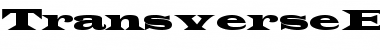 TransverseExpandedSSK Regular Font