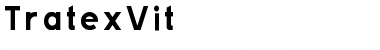 TratexVit Regular Font