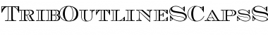 TribOutlineSCapsSSK Regular Font