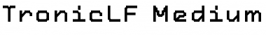 TronicLF-Medium Regular Font