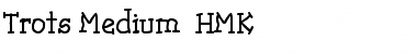 Trots Medium - HMK Regular Font