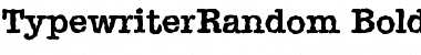 TypewriterRandom Font