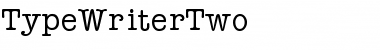 TypeWriterTwo Regular Font