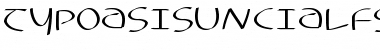 TypoasisUncialFS Regular Font