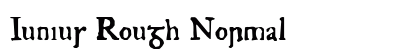 Junius Rough Normal font free download