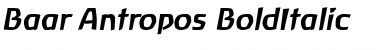 Baar Antropos Font