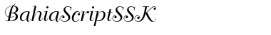 BahiaScriptSSK Regular Font