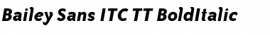 Bailey Sans ITC TT Font