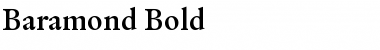 Baramond Font