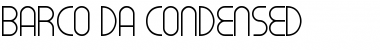 Download BARCO. D.A NORMAL Font