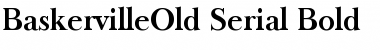 BaskervilleOld-Serial Bold Font
