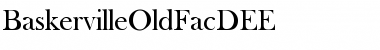 BaskervilleOldFacDEE Font