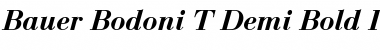 Bauer Bodoni T Italic Font