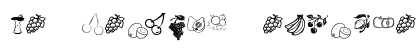 KR Fruitsy Regular Font Preview