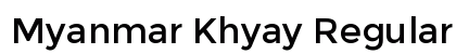 Myanmar Khyay Regular preview