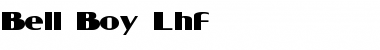 Download Bell Boy Lhf Font
