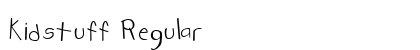 Kidstuff Regular font free download