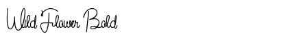 Wild Flower Bold font free download