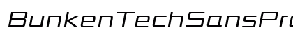 BunkenTechSansProWide-BookIt &amp; font free download
