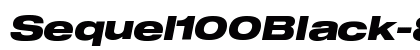 Sequel100Black-86 & Font Preview