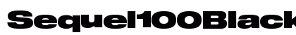 Sequel100Black-95 & Font Preview