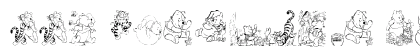 001 Disney's Pooh1 Regular font free download
