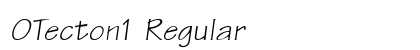 0Tecton1 Regular font free download