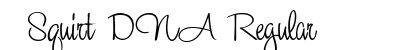 1 Squirt DNA Regular font free download