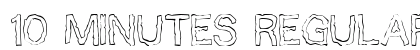 10 Minutes Regular font free download