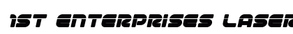 1st Enterprises Laser Italic Italic preview