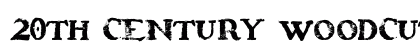20th Century Woodcut Regular font free download